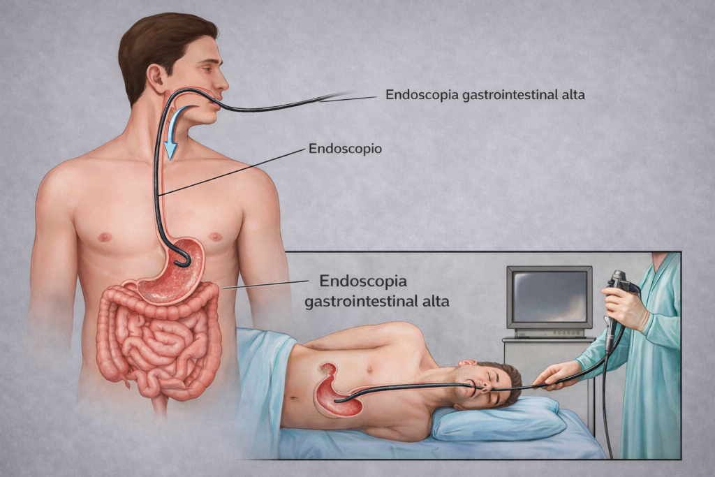 Como se realiza una Endoscopia Diagnostica
